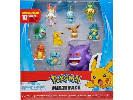 Figurines Fèves Pokemon Germignon Salamèche Pikachu