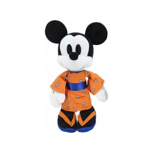 Peluche Disney : Mickey Kimono 30 Cm - Doudou Enfant Collector - Cadeau Naissance Fille - Garcon