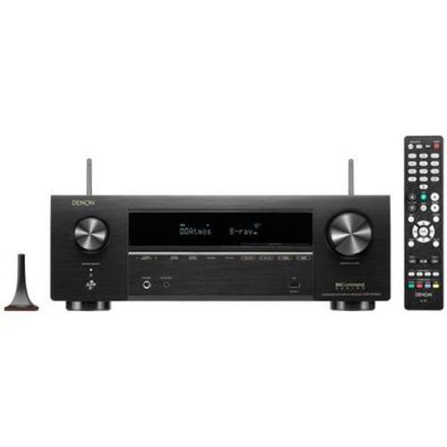 DENON AVR-X1700H Ampli 7.2 A/V receiver, 7x 120W, noir