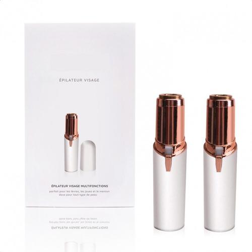 Epilateur Visage Rapide X2, Facile Et Indolore ? Véritable Epilateur Pour Soins De La Peau [Epilateur Electrique Femme]