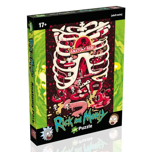 Puzzle Rick & Morty - Anatomy Park - 1000 Pièces