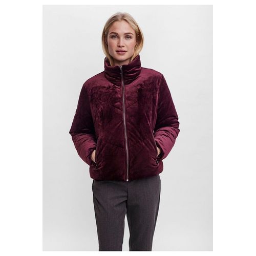 Veste En Velours Bordeaux Femme