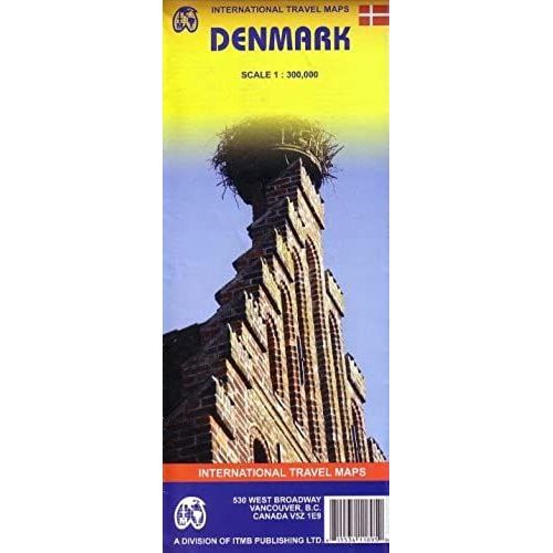 Denmark Map By Itmb (English And German Edition)