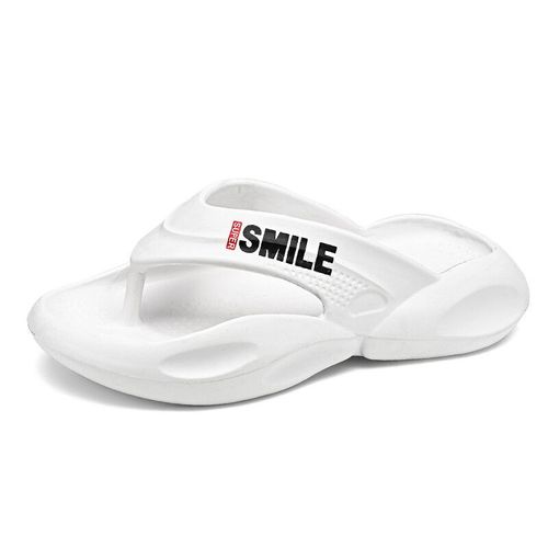 Pantoufles D'été À Semelle Épaisse Pour Hommes,Chaussures De Plage Légères Et Souples,Grande Taille 39-46 -