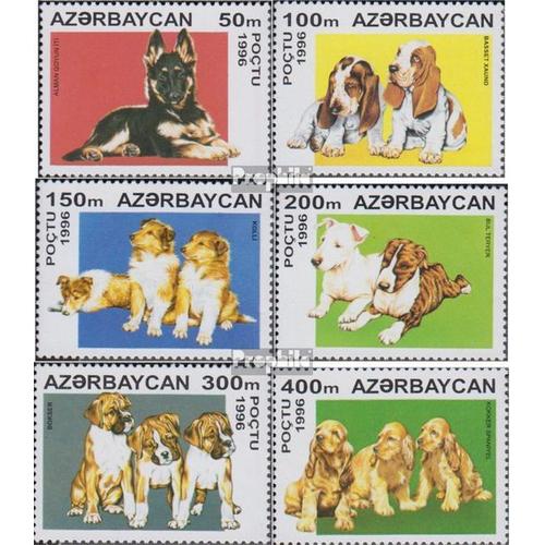 Aserbaidschan 306-311 (Complète Edition) Neuf Avec Gomme Originale 1996 Les Chiots