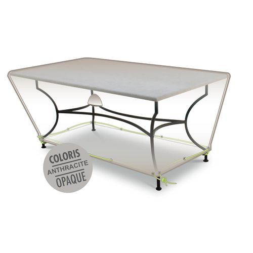Housse De Protection Cover Air Pour Table Rectangulaire 8-10 Personnes - 260 X 100 X 50 Cm