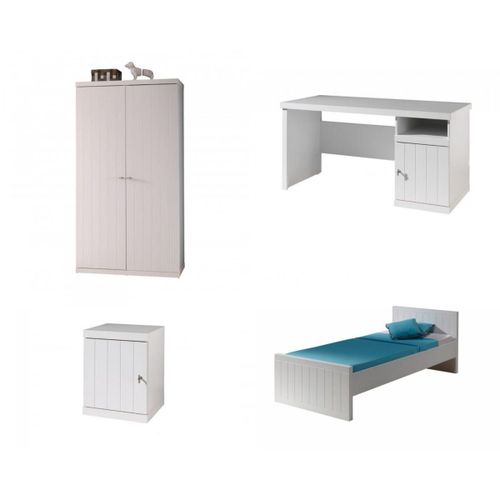 Ensemble De Meubles Armoire 2 Portes Bureau