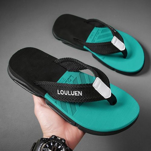 Tongs De Plage Souples Pour Hommes,Chaussures De Maison Décontractées,Pantoufles À Capuche Imperméables Pour Hommes,Chaussures De Maison Confortables,Mode Chaude,Taille 45