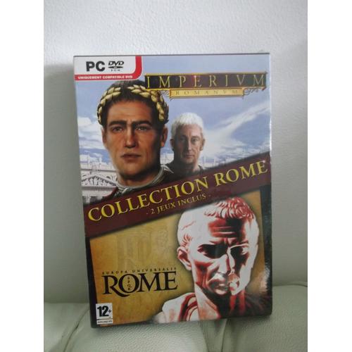  Coffret Pc Collection Rome 2 Jeux Pc Inclus : Imperium Romanum + Rome Europa Universalis
