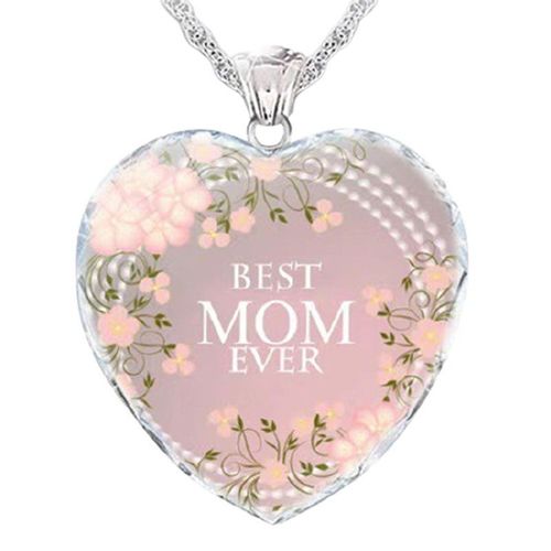 Bijoux En Cristal Rose En Forme De C¿Ur Pour Femmes, Collier En Forme De C¿Ur, Cristaux De Guérison, Cadeau Personnalisé, Bijoux D'halloween