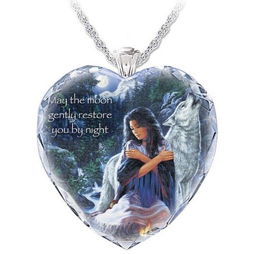 Ensemble De Bijoux En Cristal Noir, Loup Fille, Boucles D&#39oreilles, Collier Pour Femmes, Ensemble De Bijoux De Luxe