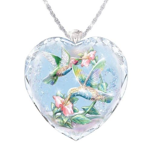Collier De Demoiselle D'honneur Pour Femmes, Boucles D'oreilles, Bague De Mariage, Ensemble De Bijoux En Cristal En Forme De C¿Ur Rose Mignon, Vente En Gros