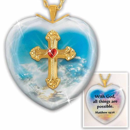 Collier En Cristal Personnalisé En Forme De C¿Ur, Bijou À La Mode, Accessoires Pour Femmes, Rouge, Bijou D&#39amour, Croix D&#39or, Esthétique