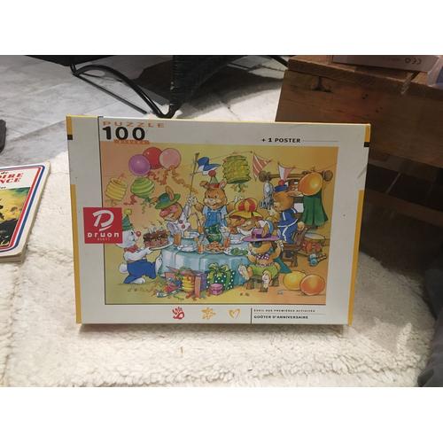 Puzzle Druon Eveil Gouter D'anniversaire 100 Pieces