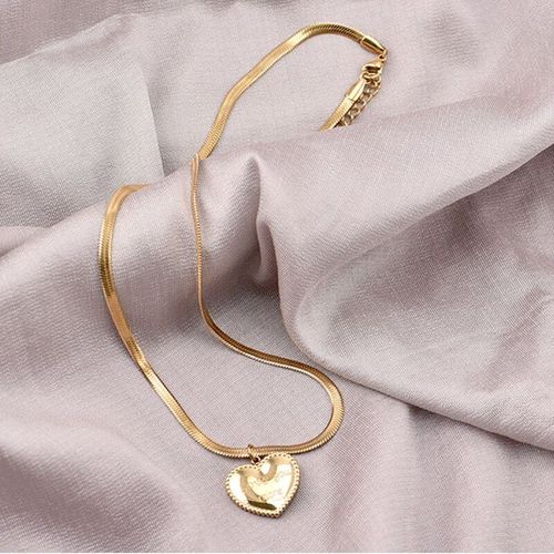 Colliers Couleur Or En Acier Inoxydable Pour Femmes, Chaîne Ras Du Cou En Os De Serpent, Pendentifs, Bijoux De Fête, 316l, 2021