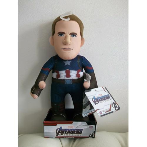 Peluche Plush Figurine Capitaine Captain America Marvel Avengers Endgame