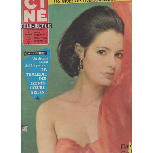 Ciné Télé Revue N° 32 Aout 1963  Daniele Gaubert Cover, Philippe Nicaud Back, Jayne Mansfield Poster