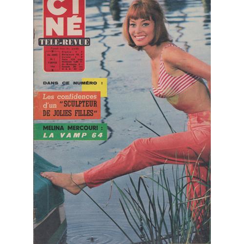 Ciné Télé Revue N° 7 Janvier 1964 Helga Sommerfeld Cover, Anthony Perkins Back,