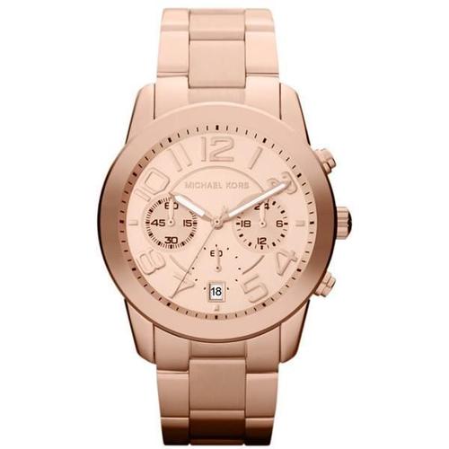 Montre Femme - Mkors - Mercer Mk5727 - Sport - Quartz - Acier Inoxydable Plaqué Or