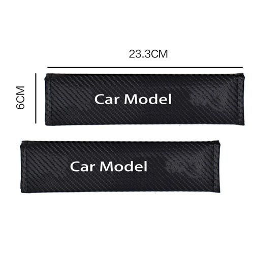 2 Pièces Emblèmes De Voiture Housse De Protection Pour Land Rover Mercedes Bmw Ford Volvo Toyota Housse De Ceinture De Sécurité Coussin De Ceinture De Sécurité Accessoires De Style