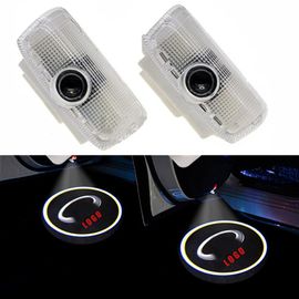 4 Pièces Voiture Porte Lumière Led Auto Logo Bienvenue Lampe Pour Infiniti Q50 Q60 Q70 Qx50 Qx56 Qx70 Qx80 Fx37 Courtoisie Ombre Emblème Luces