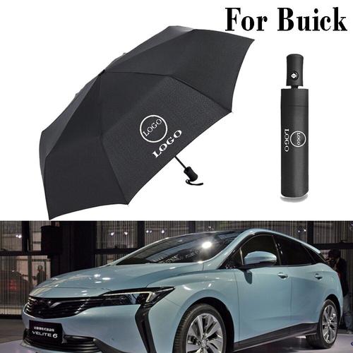 Parapluie D'extérieur Coupe-Vent Avec Coche Automatique Pour Buick Logo, Parapluie D'affaires Entièrement Automatique, Emblème Pour Hommes