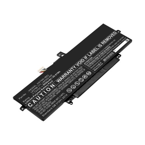 DLH - Batterie de portable (équivalent à : HP HK04XL, HP HK04054XL, HP HSTNN-IB9H, HP HSTNN-IB9J, HP L79376-1B1, HP L82391-005, HP L82391-006, HP L82391-007, HP L83796-171, HP L84352-005) -...