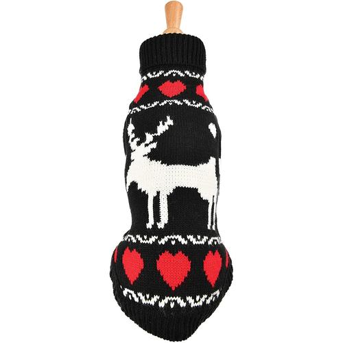 Pull Fantaisie Renne De Noël Pour Chien T.35