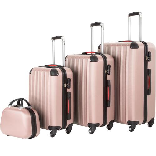 Set de 4 valises PUCCI - or rose