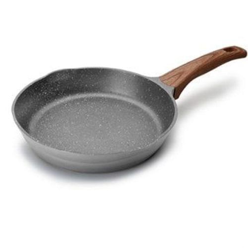 Poêle Stilo Avec Poignée Imitation Bois 24 Cm