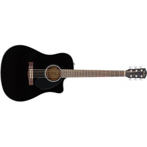 Fender Cd-60sce Dreadnought Black - Guitare Électro-Acoustique
