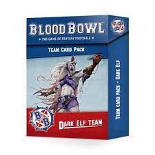 Blood Bowl - Seconde Saison : Deck De Cartes Team Elfes Noirs
