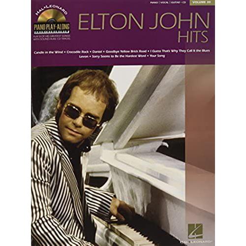 Elton John Hits: Piano Play-Along Volume 30 (Bk/Online Audio) [With Cd]