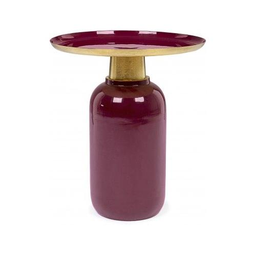 Table D'appoint Nalima Table D'appoint Burgundy Diamètre 40,5 Cm