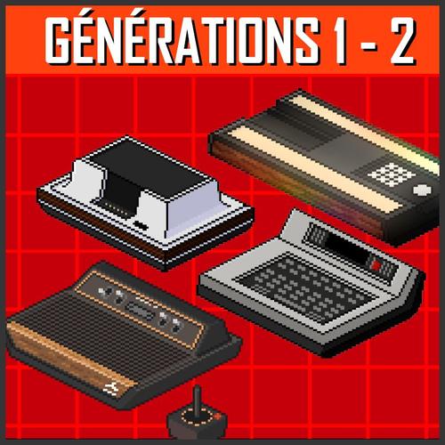Histoire Des Consoles De Jeux Vidéo - Générations 1 Et 2 (Magnavox Odyssey, Fairchild Channel F, Atari 2600, Philips Vidéopac, Mattel Intellivision, Retrogaming)