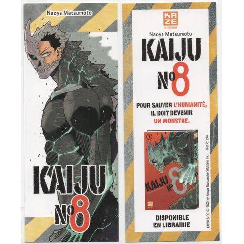 Marque Page Kaiju N°8 (Matsumoto Naoya) - Kazé 2021