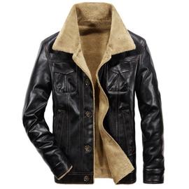 Veste cuir laine homme hot sale