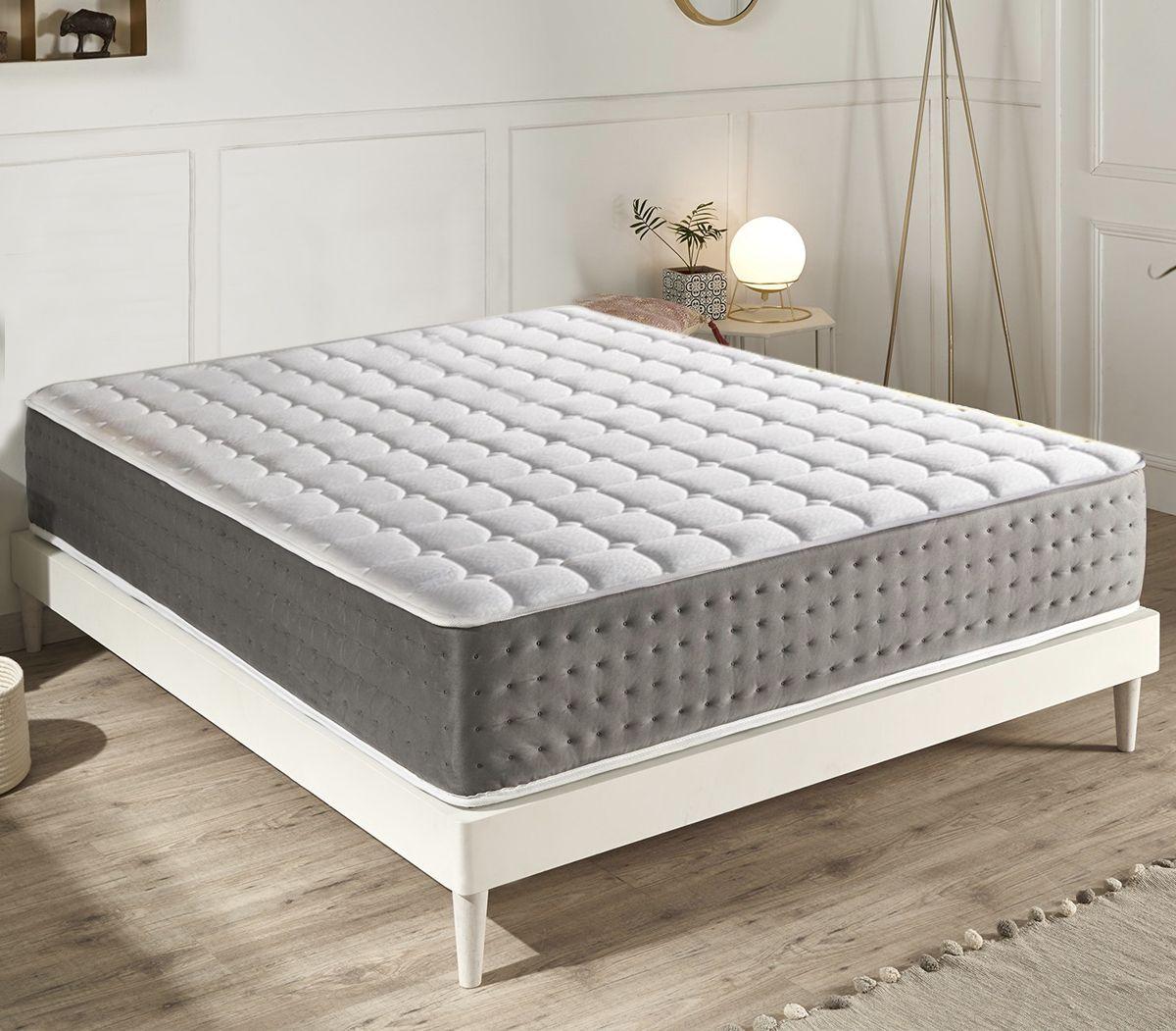 ACTISOM Matelas 90x200 Latex+Mémoire de forme Maxi épaisseur