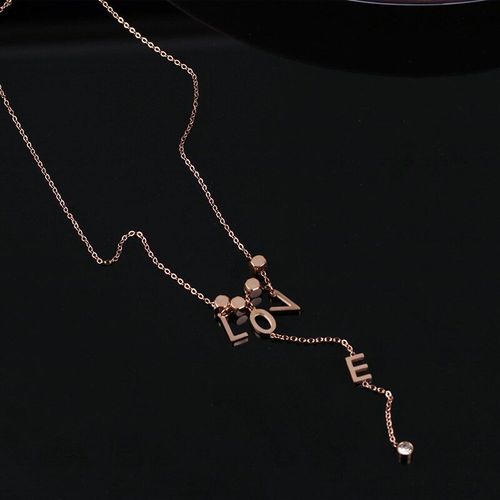 Collier À Pampilles En Acier Inoxydable 316l, Pendentif Initial Pour Femmes, Ras Du Cou, Tendance, Cadeau De Fête, Bijoux À La Mode, 2021