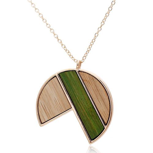 Collier Pendentif En Bois Fait À La Main Pour Femme, Long Pull Chaîne Punk Vintage, Charmant, Bijoux De Fête, 2019