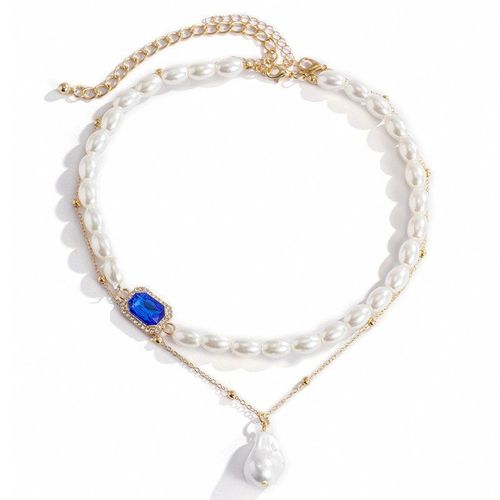 Collier Avec Pendentif En Cristal, Style Européen Et Américain, Style Baroque, Rétro, Mode, Bijoux Touristiques Pour Femmes, Accessoires, Cadeaux De Noël