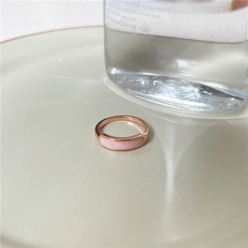 Bague En Métal Or Rose Pour Fille, Bijoux, Accessoires, Cadeaux, Vente En Gros