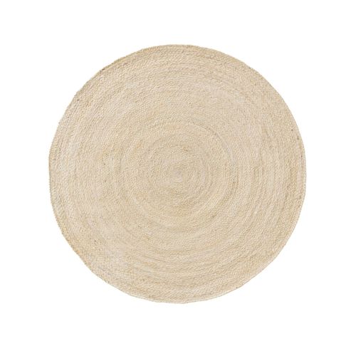 Benuta Naturals Tapis De Jute Jutta Ivory Diamètre 80 Cm Rond
