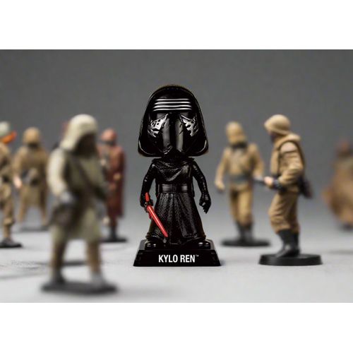 Funko Wobbler Bobble Head Figure Star Wars Kylo Ren Action Figure