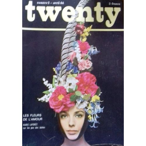 Twenty 2 1964 Marie Laforet/Averty/Claude Francois/Brel/Belmondo/Distel/Bardot/Hallyday Vartan/Pompidou/Francoise Hardy