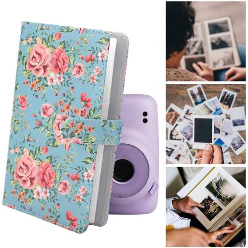 Mini Album Photo 3 Pouces 96 Pochettes, Fujifilm Album Instax Mini Album Pour Appareil Photo - Floral