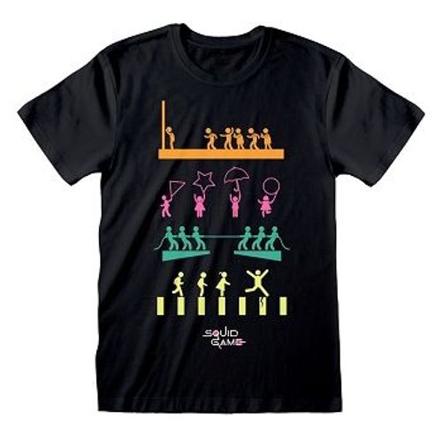 T-Shirt Squid Game Games L