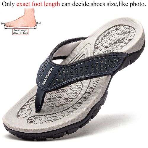 Tongs De Plage En Cuir Pu Pour Hommes,Pantoufles D'extérieur,Grande Taille 48 49 50 51 52