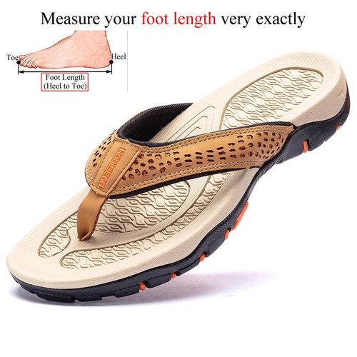 Tongs De Plage En Cuir Pu Pour Hommes,Pantoufles D'extérieur,Grande Taille 48 49 50 51 52
