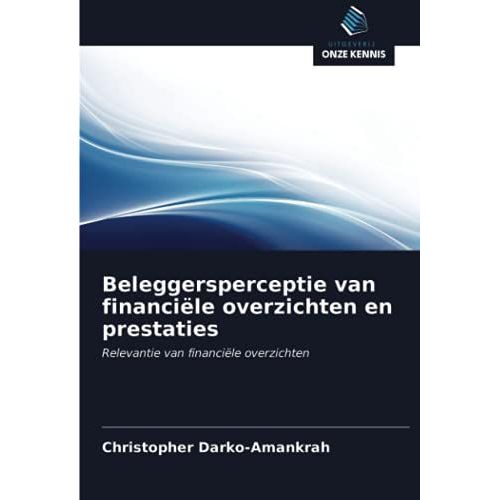 Beleggersperceptie Van Financiële Overzichten En Prestaties